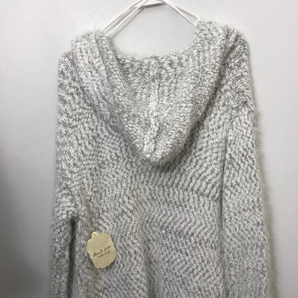 Altar’d State Eyelash Hooded Cardigan Sweater NWT - Picture 2 of 7